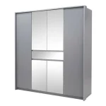 Gardrób XXXII/200 tükrös gardrób platinum Végkiárusítás
